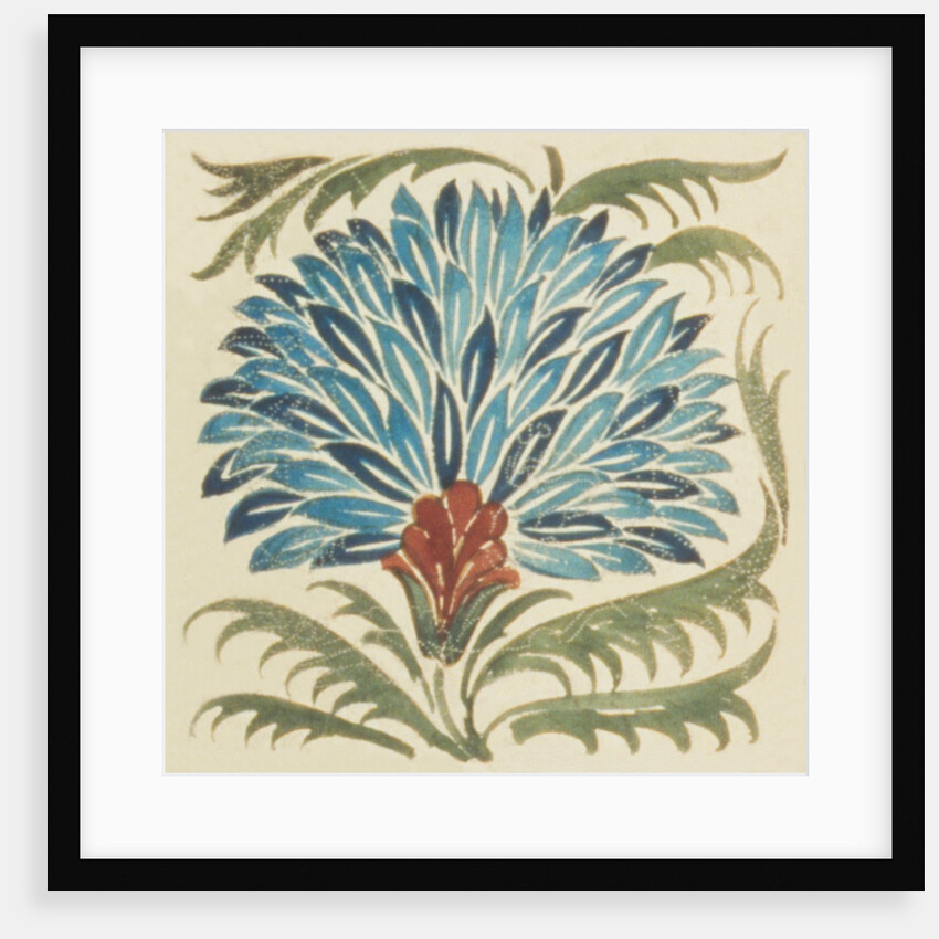 Design of tile by William de Morgan