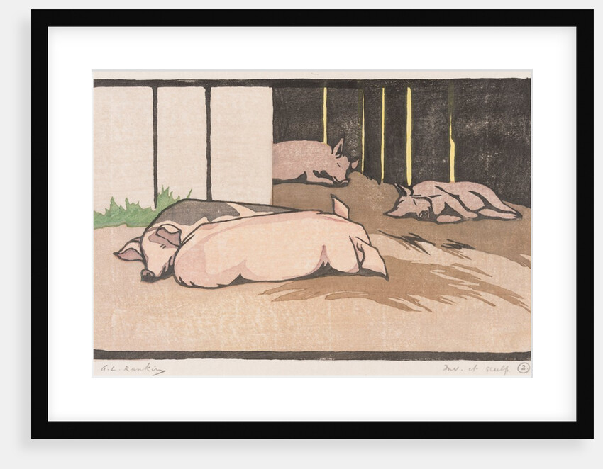 The Sleeping Pigs by Arabella Louisa Rankin