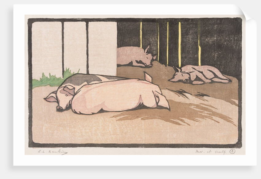 The Sleeping Pigs by Arabella Louisa Rankin
