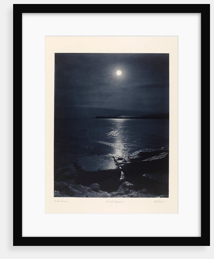 The Sea Freezing by Herbert George Ponting