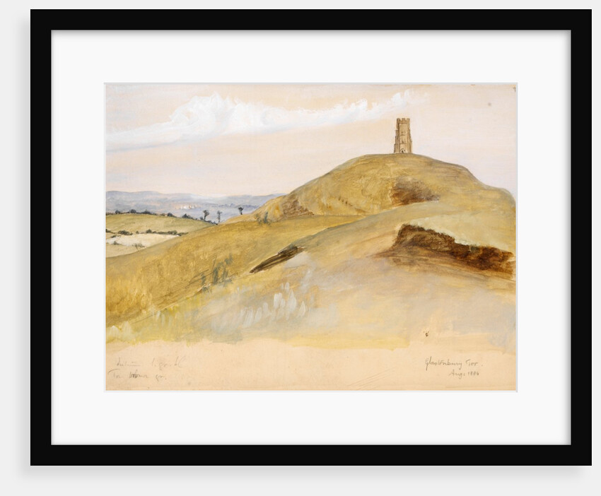 Glastonbury Tor by May Morris