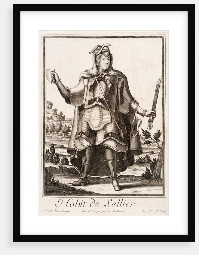 Habit de Sellier by Nicolas de Larmessin