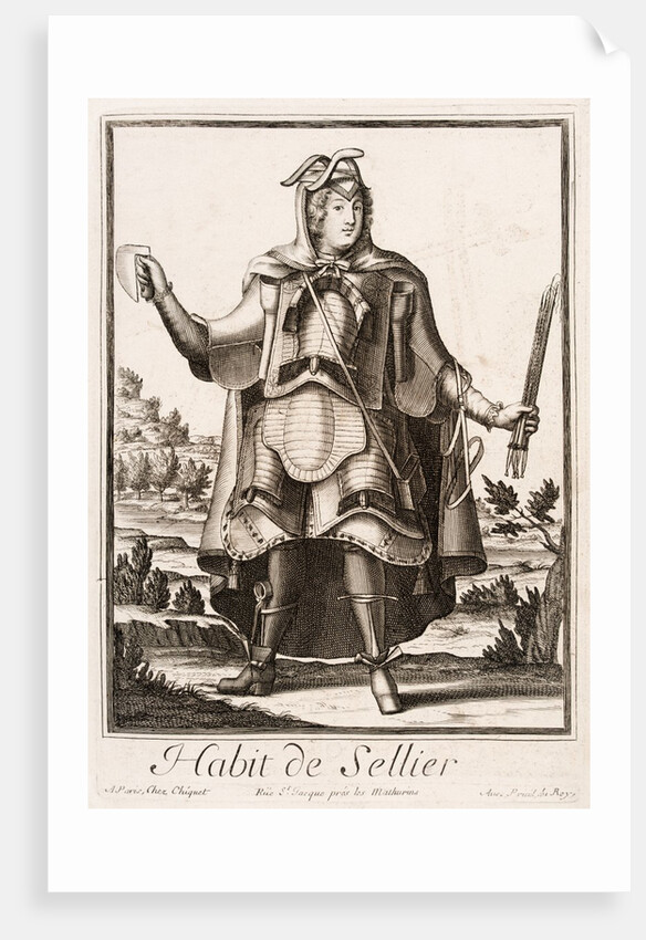 Habit de Sellier by Nicolas de Larmessin