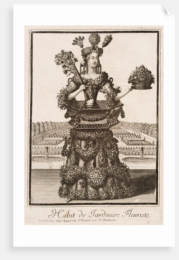Habit de Jardiniere Fleuriste by Nicolas de Larmessin