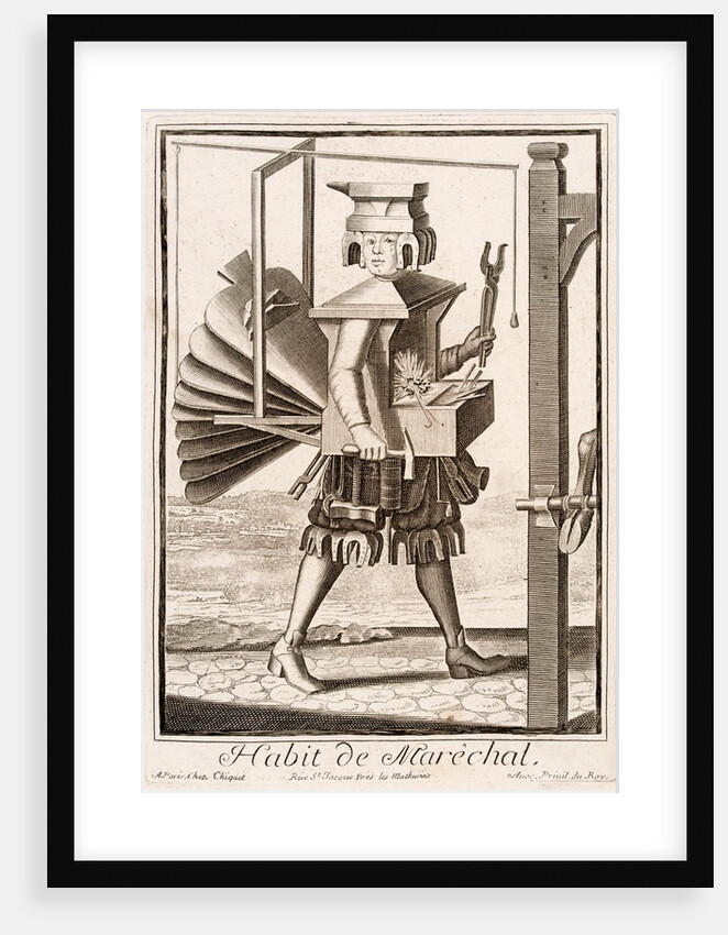 Habit de Marechal by Nicolas de Larmessin