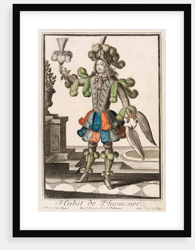 Habit de Plumassier by Nicolas de Larmessin