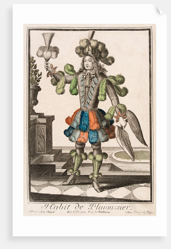 Habit de Plumassier by Nicolas de Larmessin