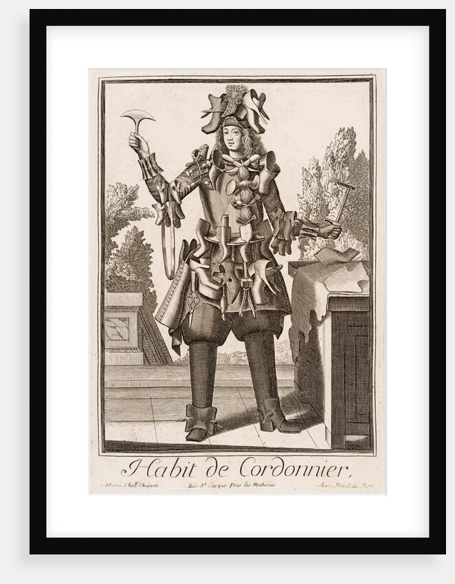 Habit de Cordonnier by Nicolas de Larmessin