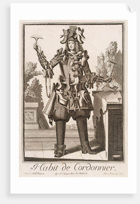 Habit de Cordonnier by Nicolas de Larmessin