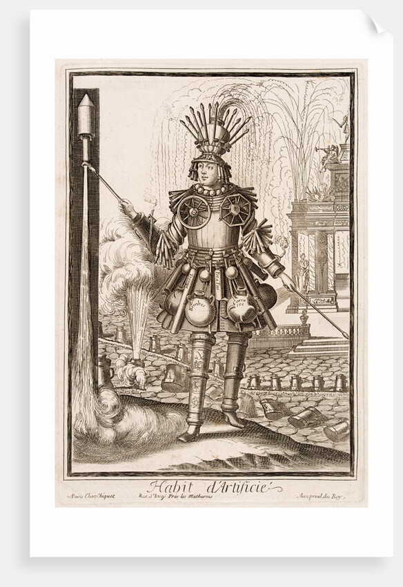 Habit d'Artificie by Nicolas de Larmessin