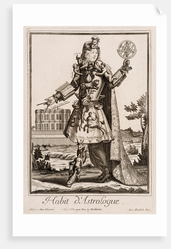 Habit d'Astrologue by Nicolas de Larmessin
