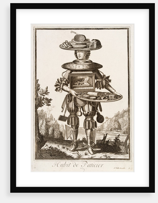 Habit de Paticier by Nicolas de Larmessin