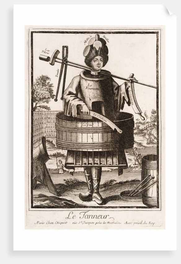 Habit de Tanneur by Nicolas de Larmessin