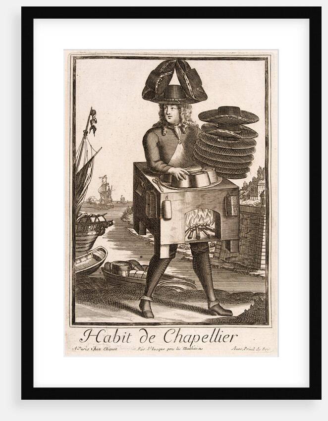 Habit de Chapellier by Nicolas de Larmessin