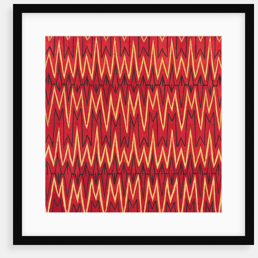 Design for wallpaper by Heussner & Co
