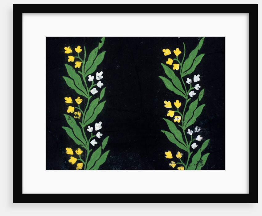 Design for a wallpaper pattern, 7962:35 by Heussner & Co.