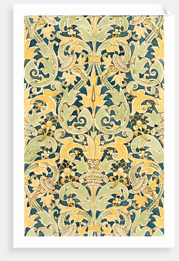 Textile design by Lewis Foreman Day