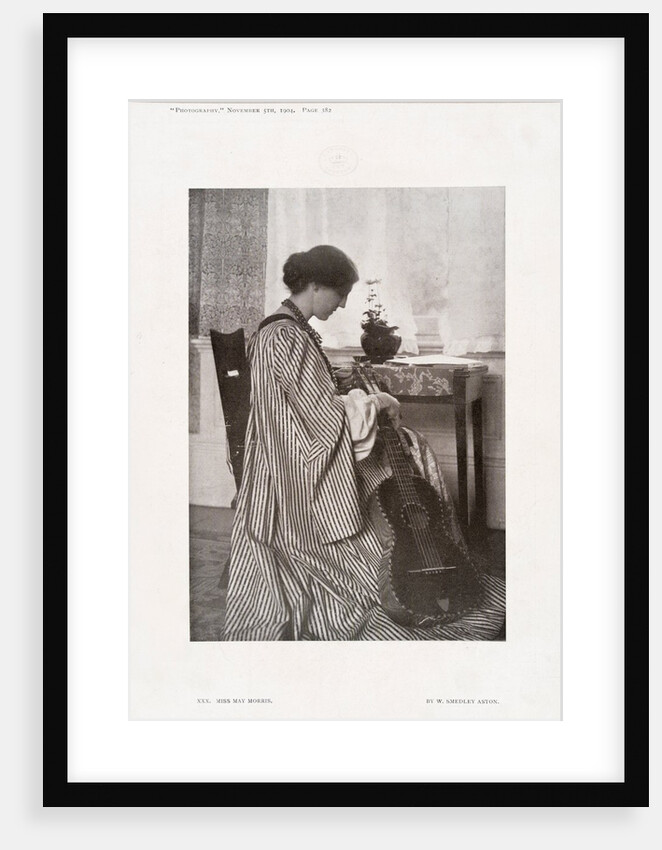 Miss May Morris by W. Smedley Aston
