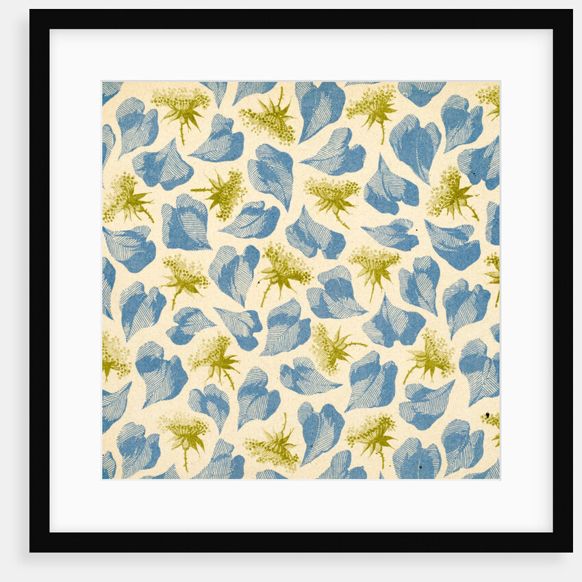 Textile design from subsciption journal Dessins Nouveautes April-August 1880 edition by Lechartier et Paul
