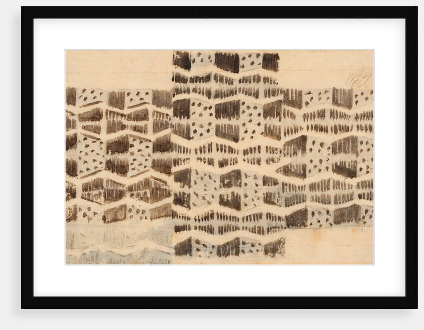 Design for a printed textile by Paul Nash