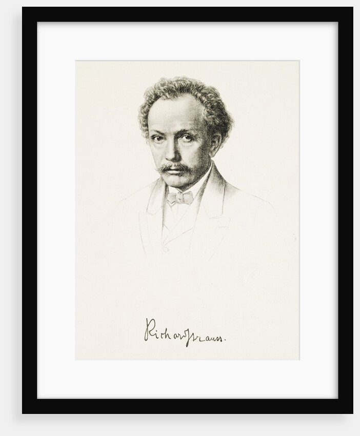 Richard Strauss, composer by Kunstanstalt Stengel & Co.