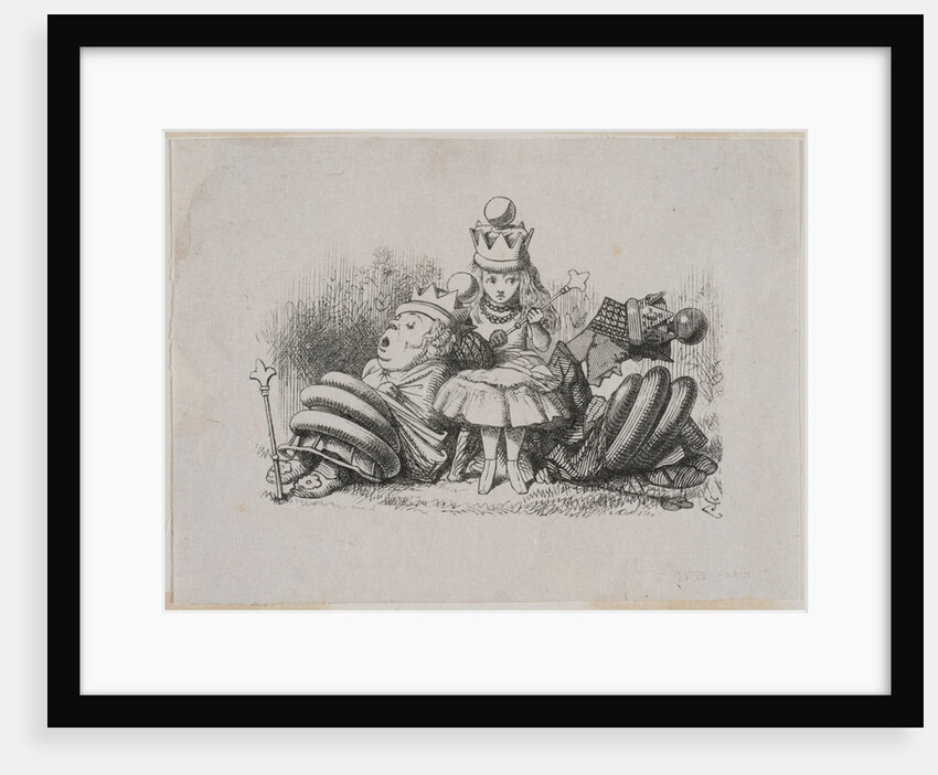 Alice and the Sleeping Queens by Dalziel Brothers