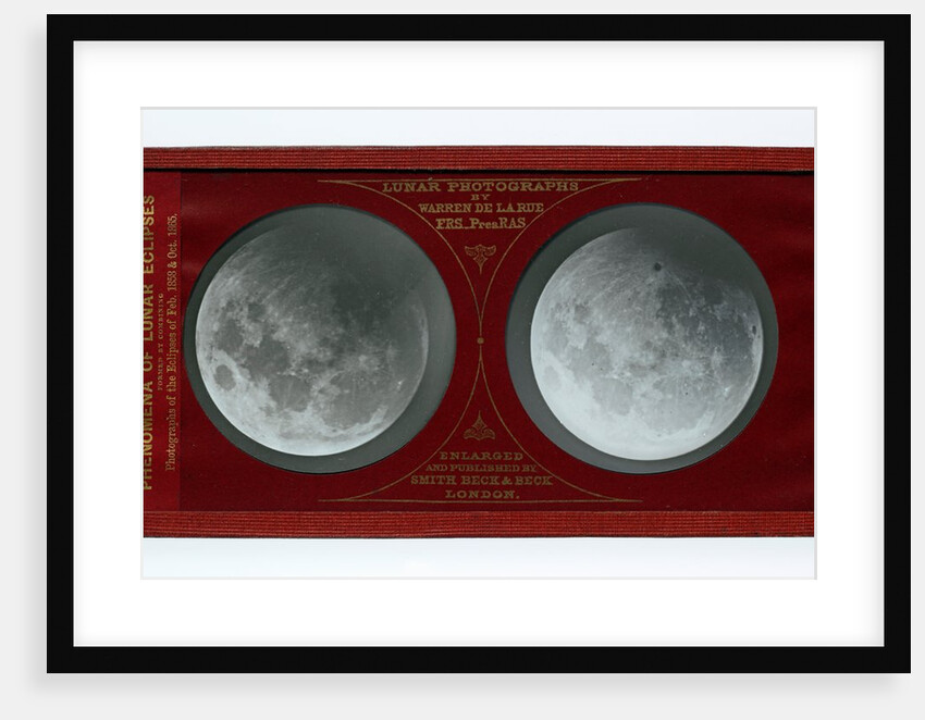 The moon by Warren De La Rue