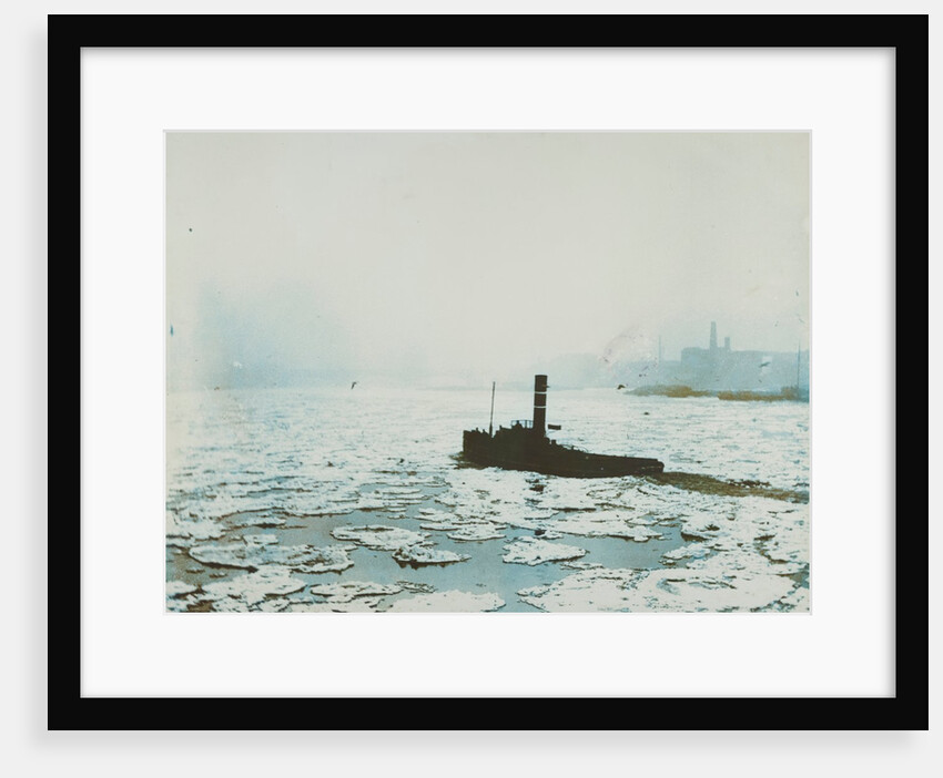 The Great Frost, Tug Breaking Up Ice on the Thames by Paul Martin