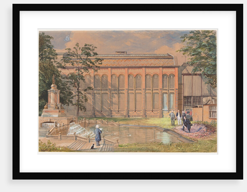 Experiments with the model of the memorial of the Exhibition of 1851 by Anthony Carey Stannus