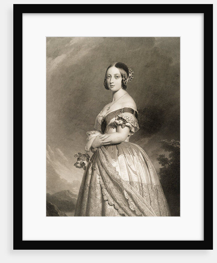 Portrait of Queen Victoria by Francois Forster