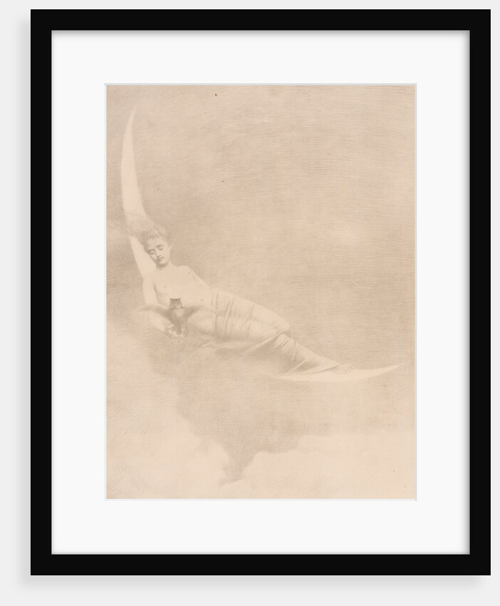 Pencil drawing by Charles Prosper Sainton