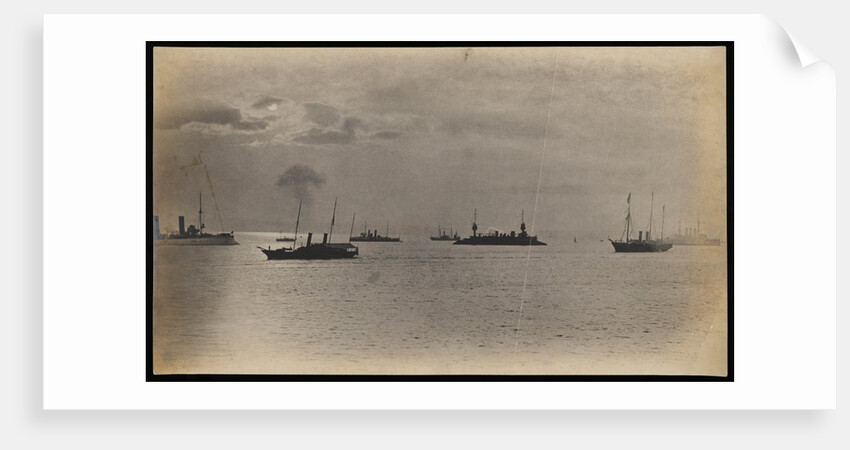 Queen Victoria's Funeral, Coffin on board The Royal Yacht Alberta by Paul Martin