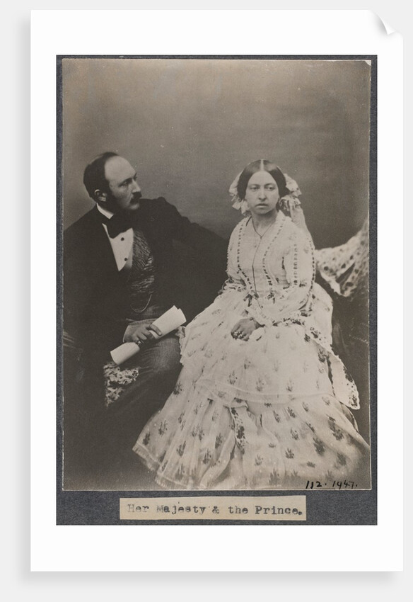 Prince Albert & Queen Victoria by Roger Fenton