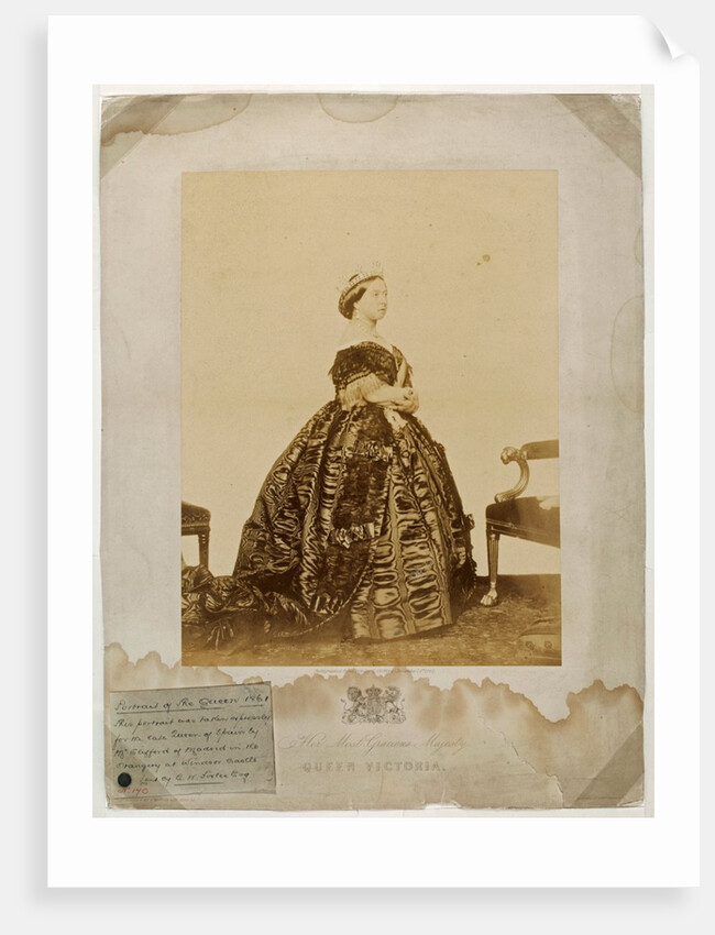 Portrait of the Queen by Charles Clifford