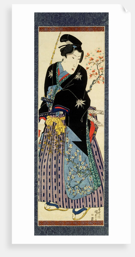 A fashionable youth by Utagawa Kunisada I