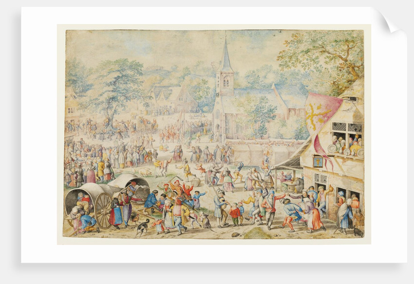 A Village Kermis by Jacob Savery