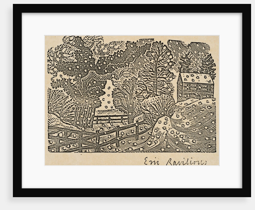 Winter Snow by Eric Ravilious
