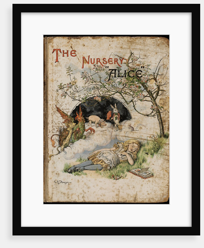 Front cover of The Nursery Alice by Emily Gertrude Thomson