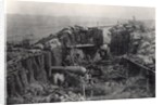 Russian Gun Emplacement during the Crimean War by James Robertson