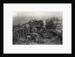 Russian Gun Emplacement during the Crimean War by James Robertson