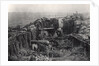 Russian Gun Emplacement during the Crimean War by James Robertson