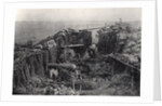 Russian Gun Emplacement during the Crimean War by James Robertson