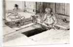 Weaving Silk on a Loom by John Lockwood Kipling