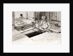 Weaving Silk on a Loom by John Lockwood Kipling