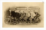 Bicycle made for six by Unknown