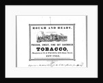 Tobacco label by Anonymous