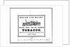 Tobacco label by Anonymous