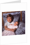 Prince Andrew holding Prince Edward by Cecil Beaton