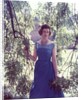 Princess Alexandra in the garden at Kensington Palace by Cecil Beaton