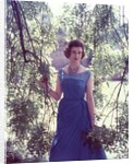 Princess Alexandra in the garden at Kensington Palace by Cecil Beaton